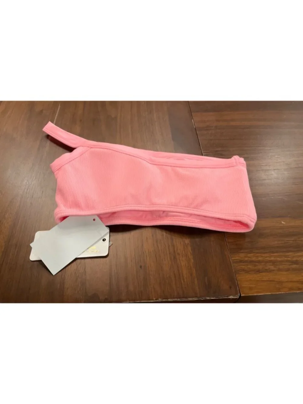L*Space Axel Bikini Top in Crystal Pink XSmall New Womens Swimsuit